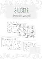 Vorschau - Arbeitsblätter - Silben_Bildkarten - Deckblatt