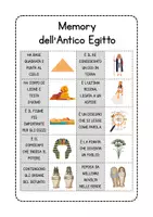 anteprima - Giochi - Egitto in gioco - materiali didattici per apprendere e divertirsi - Pagina 1