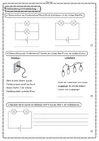 Vorschau - Klassenarbeiten - Lernzielkontrolle Strom / Energie / Elektrizität (inkl. Lösungen) - Seite 3