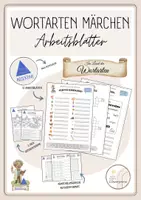 Vorschau - Arbeitsblätter - Wachsendes Materialpaket - Wortartenmärchen - Seite 1