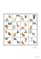 Vorschau - Spiele - Hör-Bingo Tiere - Merkfähigkeit fördern - Seite 3