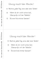 Vorschau - Arbeitsblätter - Arbeitsheft Wir üben die Gewichtsmaße mit Hilfstabelle - Seite 2