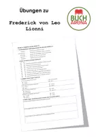 Vorschau - Arbeitsblätter - Übung zu "Frederick von Leo Lionni" - Deckblatt