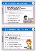 Vorschau - Präsentationen/Tafelbilder - Übungskartei Die 4 Fälle des Nomens - Klasse 4 / 5 - Seite 3