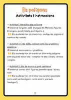Vista previa - Tarjetas / Manipulativos - Activitats per treballar els polígons - página 2