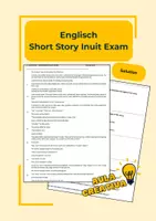 Vorschau - Test - Klausur Englisch Oberstufe – Short Story Analysis & Comment | Colonial Past & Indigenous Perspectives - Deckblatt