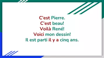 Aperçu - Préparation de séance / Séance complète - Les présentatifs en français - Page 3