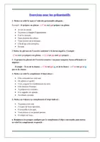 Aperçu - Feuilles d'exercices - Les présentatifs. Fiche d'exercices - Page de couverture