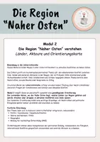 Vorschau - Arbeitsblätter - Die Region “Naher Osten” verstehen - Länder, Akteure und Orientierungskarte - Seite 1