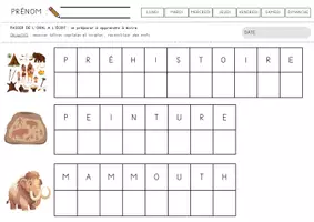 Aperçu - Fiches - Fiches sur la Préhistoire et Cromignon - Page 2