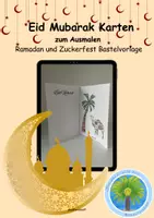 Vorschau - Mal- und Bastelvorlagen - 🌙Ramadan Materialpaket für die Sekundarstufe | Ramadan Arbeitsblätter | Ramadan Unterrichtsmaterial | - Seite 1