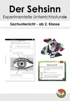Vorschau - Arbeitsblätter - Die fünf Sinne des Menschen - experimentelle Unterrichtseinheit (ab 2. Klasse) - Seite 1