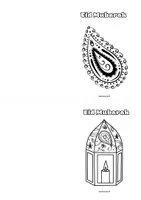 Vorschau - Arbeitsblätter - 🌙Eid Mubarak Karte zum Ausmalen | Grußkarten Eid | Grußkarten Zuckerfest | Bastelvorlage Zuckerfest | - Seite 2