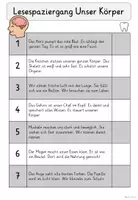 Vorschau - Arbeitsblätter - Lesespaziergang Unser Körper 🧠🫀 | Dreifach differenziert – Klasse 2–3 | Sachunterricht & Lesen - Seite 2