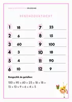 Voorbeeld - Rekenzoektocht - Pagina 1