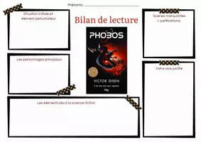 Aperçu - Préparation de séance / Séance complète - Bilan lectures cursives science-fiction 3ème - Page 3