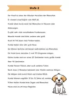 Vorschau - Arbeitsblätter - Der Hund - Differenzierte Sach- und Lesetexte - Seite 2