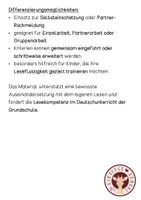 Vorschau - Unterrichtsreihen - Vorleseprofi – Kriterien für gutes Vorlesen | Tafelmaterial & Checkliste - Seite 2