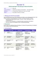 Vorschau - Stundenentwürfe - Funktionen und Analysis - Ableitungsregeln Vernetzung & Abitursimulation - Seite 1