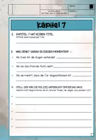 Vorschau - Arbeitsblätter - Im Chat war er noch so süß! - Arbeitsaufträge zu Kapitel 7 - Seite 1