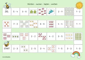 Vorschau - Spiele - Malaufgaben Spiel Operationsverständnis - Seite 3