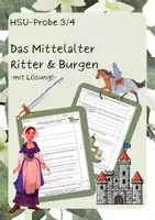 Vorschau - Arbeitsblätter - Materialpaket "Mittelalter" - Deckblatt