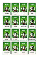 Vorschau - Mal- und Bastelvorlagen - Vokabelspiel Dessine ou Mime für Zwischendurch Niveau A2.1 - Seite 1