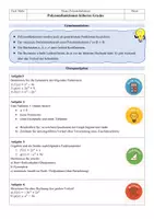 Vorschau - Arbeitsblätter - Eigenschaften von Polynomfunktionen (Symmetrie, Verlauf, Besondere Punkte,...) - Seite 1