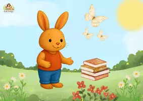 Aperçu - Affichage - Léo le lapin et ses livres au soleil Kamishibai printemps - Page 2