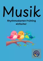 Vorschau - Arbeitsblätter - Arbeitsblatt zu den Rhythmuskarten "Frühling" differenziert - Seite 3
