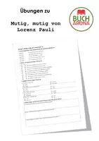 Vorschau - Arbeitsblätter - Übung zu "Mutig, mutig von Lorenz Pauli" - Deckblatt