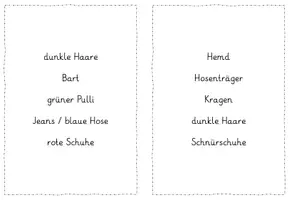 Vorschau - Arbeitsblätter - Personenbeschreibung (Materialpaket) - Seite 3
