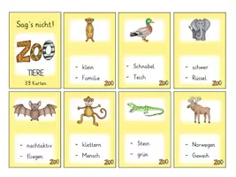 Vorschau - Spiele - Spiel Sag's nicht Tiere - Seite 1