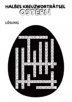 Vorschau - Spiele - Ostern Deutsch Arbeitsblätter | Kreuzworträtsel, Wortsuche & Rätsel A1–A2 - Seite 3