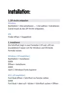 Vorschau - selbst erstellte Schriftarten - Schulschrift "Mauzarella" | private & kommerzielle Nutzung - Seite 3