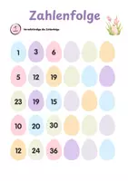 Vorschau - Arbeitsblätter - Oster-Zahlenfolgen–Mathe für die 2. Klasse (3-fach differenziert auch für die 1. Klasse geeignet) - Seite 2