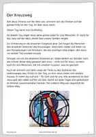 Vorschau - Arbeitsblätter - Der Kreuzweg Jesu in 15 Stationen - Schweizer Version - Seite 1