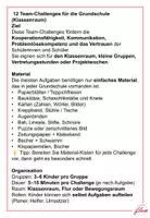 Vorschau - Poster - Teamchallenge in der Grundschule - Seite 1