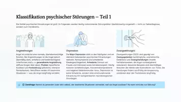 Vorschau - Präsentationen/Tafelbilder - Psychotherapie & Psychische Störungen – Wissenschaftlich fundierte Präsentation für die Oberstufe (Sek II | 2026) - Seite 3