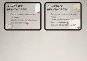 Vorschau - Bildkarten - Notruf 112 – W-Fragen verstehen und üben | Rollenkarten - Seite 1