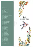 Vorschau - Anderer Materialtyp - Vögel Lesezeichen Artenübersicht - heimische Vögel - Seite 1