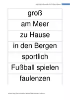 Vorschau - Präsentationen/Tafelbilder - Tafelbild Konjunktiv II - wäre, hätte, würde - Seite 1