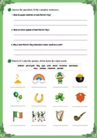 Vorschau - Arbeitsblätter - Saint Patrick's Day - Seite 1