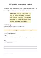 Vorschau - Unterrichtsreihen - Ricos Wörterbuch - kreative Worterklärungen - Seite 1