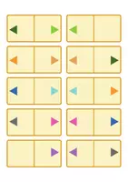 Vorschau - Stationenlernen - Frühblüher - Domino, 2-fach differenziert - Seite 2
