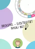 Vorschau - Spiele - Drehspiel Physik - Elektrizität - Deckblatt
