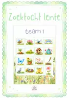 Voorbeeld - Executieve functies: 'Zoektocht - Lente' - Voorblad