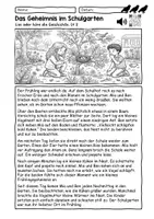 Vorschau - Unterrichtsreihen - Lesen im Frühling - Lesen Hören Malen - im Schulgarten - Seite 3