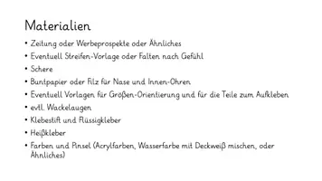 Vorschau - Mal- und Bastelvorlagen - Zeitungshase zu Ostern gestalten - Seite 3