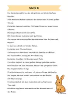 Vorschau - Arbeitsblätter - Das Kaninchen - Differenzierte Sach- und Lesetexte - Seite 3